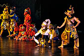 Ramayana ballet at Prambanan. 